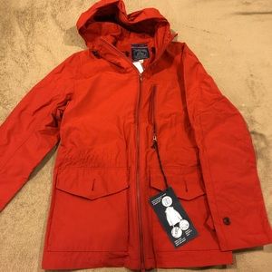 J. Crew 3-1 Jacket - Orange - Small